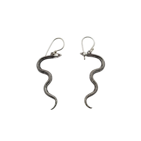 Boucles d'oreilles Serpents Argent | Envy de Live