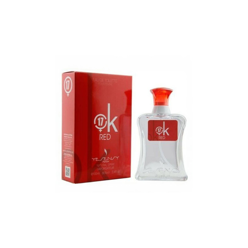 Achetez YESENSY 17 Red Eau de Toilette 100ml pour Femme - Envy De Live