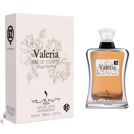 YESENSY 62+ Valeria Eau de Toilette 100ml - Envy De Live