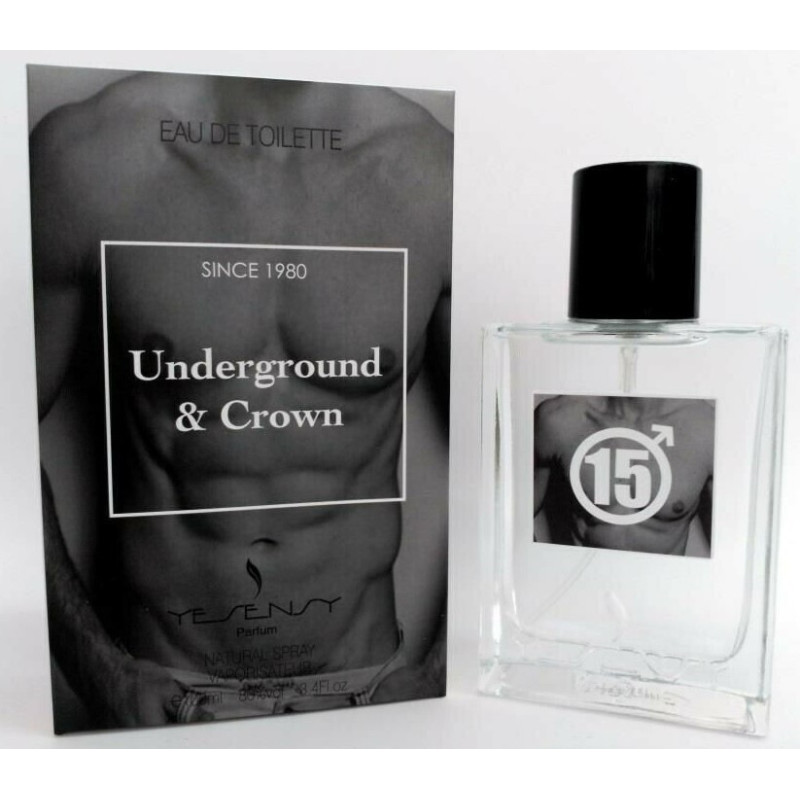 YESENSY 15- Underground Crown Eau de Toilette 100ml - Envy De Live