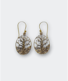 Boucles d'oreilles Or Arbre de Vie | Envy de Live