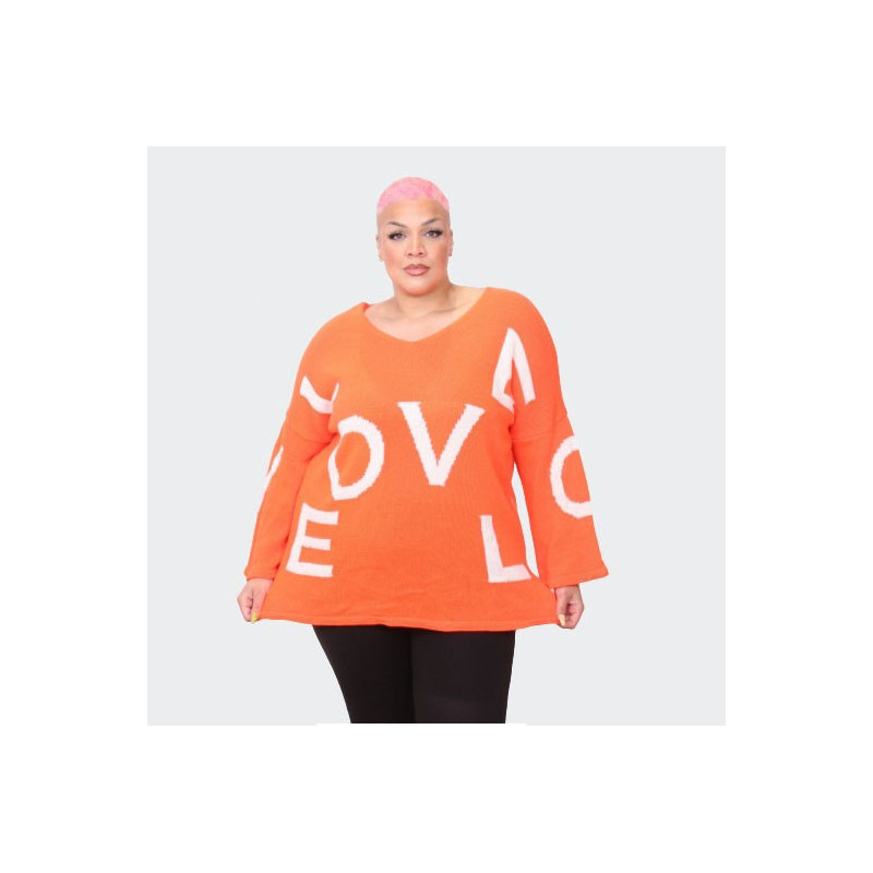 Pull Orange Love | Envy de Live