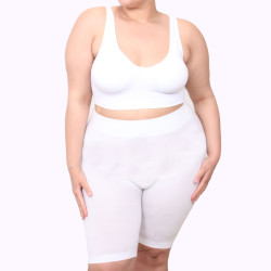 Cycliste Super Lycra Blanc Grande Taille Femme | Envy de Live