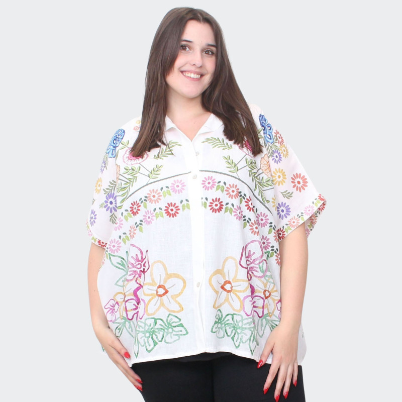 Longue Chemise Fleurs | Envy de Live