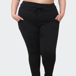 Pantalon EB Noir Grande Taille Femme | Envy de Live