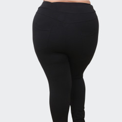 Pantalon EB Noir Grande Taille Femme | Envy de Live