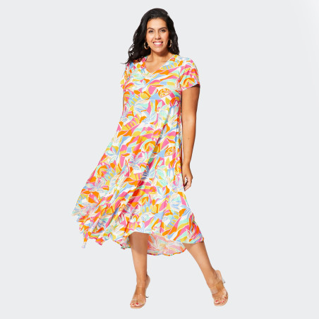 Robe Multicolore Florale | Envy de Live