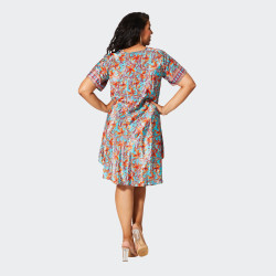 Robe d'Été Grande Taille Multicolore - Envy de Live