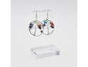 Boucles d'oreilles Argent Arbre de Vie Multi | Envy de Live