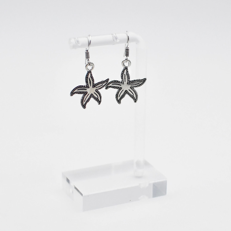 Boucles d'oreilles Argent Étoiles de Mer | Envy de Live